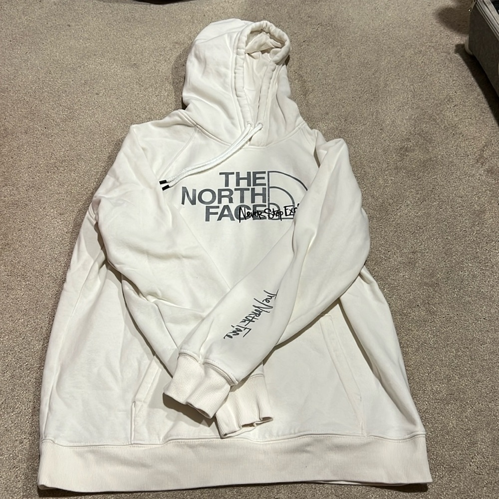 White North Face Hoodie